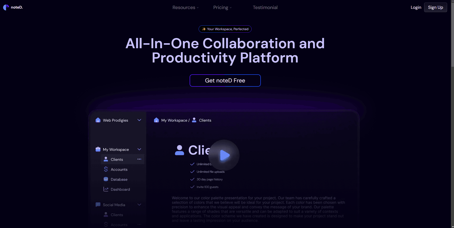 MarkDown App preview