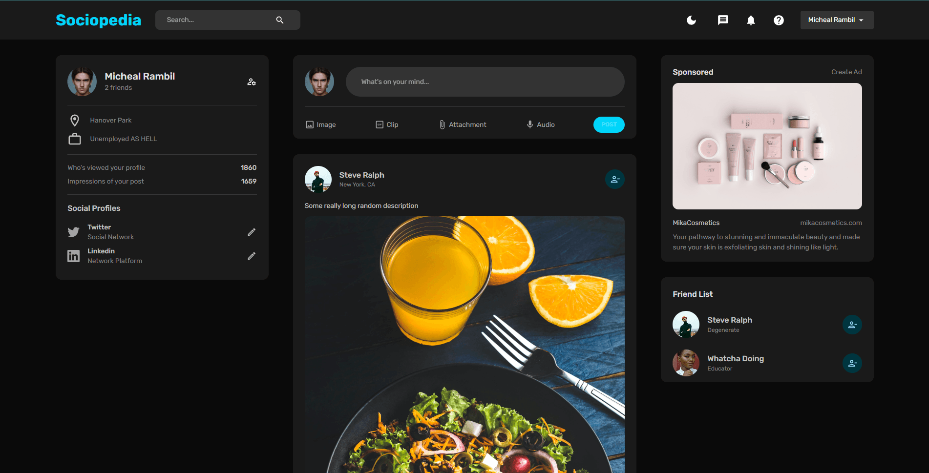 Sociopedia screenshot 1