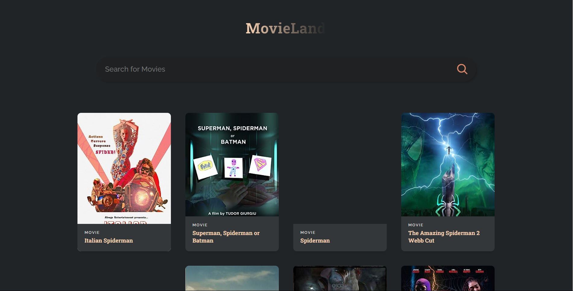 MovieLand preview